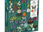 Papillon Botanique - Puzzle de 500 Pièces avec Pièces Façonnées