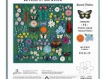 Papillon Botanique - Puzzle de 500 Pièces avec Pièces Façonnées