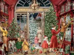 Calendrier de l'Avent Puzzle - Boutique de Noël Nostalgique