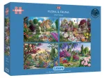 4 Puzzles - John Francis : Flore et Faune