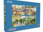 4 Puzzles - La Vie d'un Chien