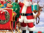 Santa with Sled