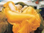 Frederick Lord Leighton : Flaming June