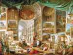 Galerie du Rome antique by Paolo Pannini