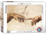 Michel Ange : La Création de l'Homme (détail)