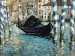 Edouard Manet - Le Grand Canal, Venise
