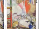 Marc Chagall - Paris par la Fenêtre (détail)