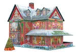 Puzzle 3D - Maison de Noel