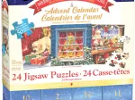 Calendrier de l'Avent - Joyeux Noël  - 24 Puzzles
