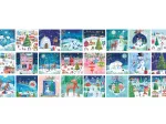 Calendrier de l'Avent - Village de Noel - 24 Puzzles