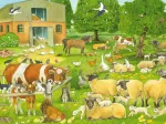 Familles d'Animaux à la Ferme