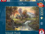 Thomas Kinkade : Chalet sur le ruisseau