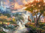 Thomas Kinkade - Disney, Bambi