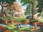 Thomas Kinkade - Disney - Winnie l'Ourson