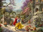Thomas Kinkade, Disney, Blanche-Neige - Danse avec le Prince