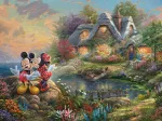 Thomas Kinkade, Disney-Sweethearts Mickey & Minnie