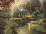 Thomas Kinkade : Soirée paisible