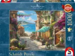 Thomas Kinkade - Café sur la Côte Italienne