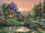 Thomas Kinkade - Retraite Chérie