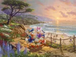 Thomas Kinkade - Donald & Daisy