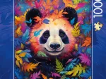Le Panda dans la Forêt Arc-en-Ciel