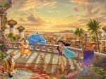 Disney - Jasmine - Danse dans le Désert au Coucher du Soleil