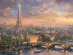 Thomas Kinkade - Paris, Ville de l'Amour