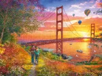 Promenade vers le Pont du Golden Gate