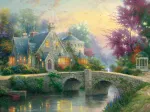 Thomas Kinkade : Crépuscule