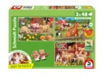 3 Puzzles - Animaux de la ferme