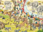 3 Puzzles - Plaisir au zoo