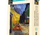 Puzzle en Bois Découpé à la Main - Van Gogh : Le Café Le Soir