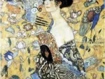 Puzzle en Bois Découpé à la Main - Klimt  :  La Dame À L'Éventail