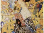 Puzzle en Bois Découpé à la Main - Klimt  :  La Dame À L'Éventail