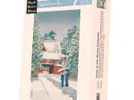 Puzzle en Bois Découpé à la Main - Neige A Hie-Jinja