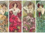 Puzzle en Bois Découpé à la Main - Les Pierres Précieuses - Mucha