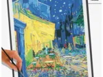 Peinture au Numéro - CréArt - Art Collection - Van Gogh - La terrasse du café le soir