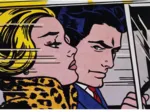 Art Collection - Roy Lichtenstein - In the Car