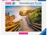 Puzzle Highlights - Chemins de rêve - Escalier vers la plage de Camilo, Algarve