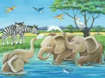 2 Puzzles -  Bébé Animaux du Monde Entier