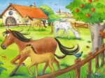 2 Puzzles - At the Stables
