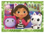 4 Puzzles - La Maison de Poupée de Gabby