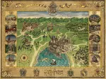 Harry Potter - La Carte de Poudlard