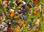 Pièces XXL - Jungle Colorée