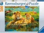 Lions dans la Savanne