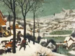 Pieter Brueghel Le Vieux - Chasseurs dans la Neige