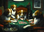 Cassius Marcellus Coolidge - Poker Game