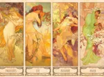 Mucha Alphonse - Les 4 Saisons