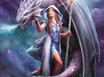 Anne Stokes - Mage Dragon