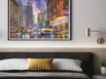 Manhattan Sous la Pluie
